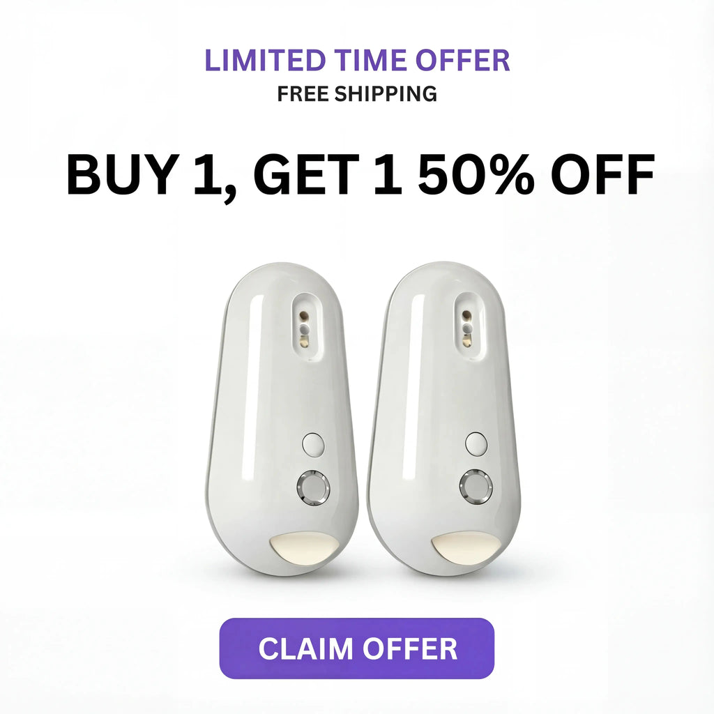 Wellivea's self Cleaning UV Toilet Sanitizer & Night Light