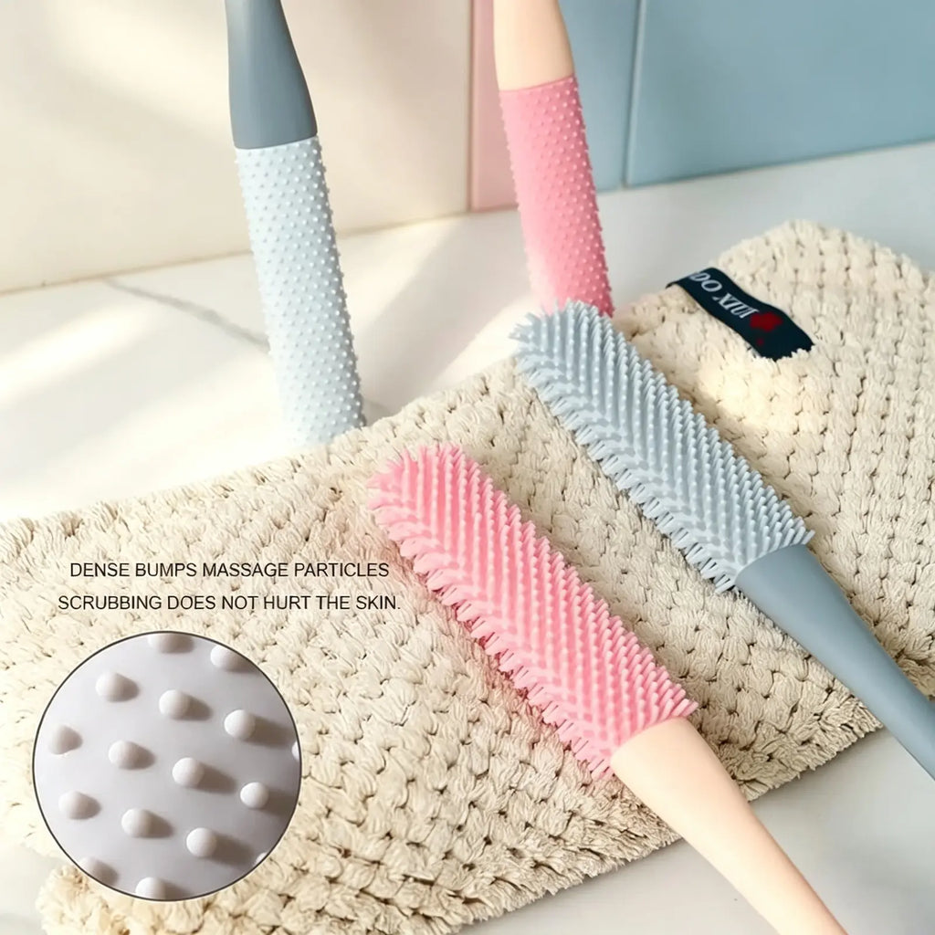 Long-Handle Silicone Soft Pedicure Tool