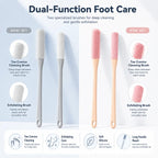 Long-Handle Silicone Soft Pedicure Tool