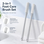 Long-Handle Silicone Soft Pedicure Tool