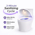 Wellivea's self Cleaning UV Toilet Sanitizer & Night Light