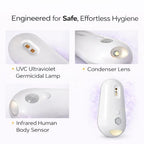 Wellivea's self Cleaning UV Toilet Sanitizer & Night Light
