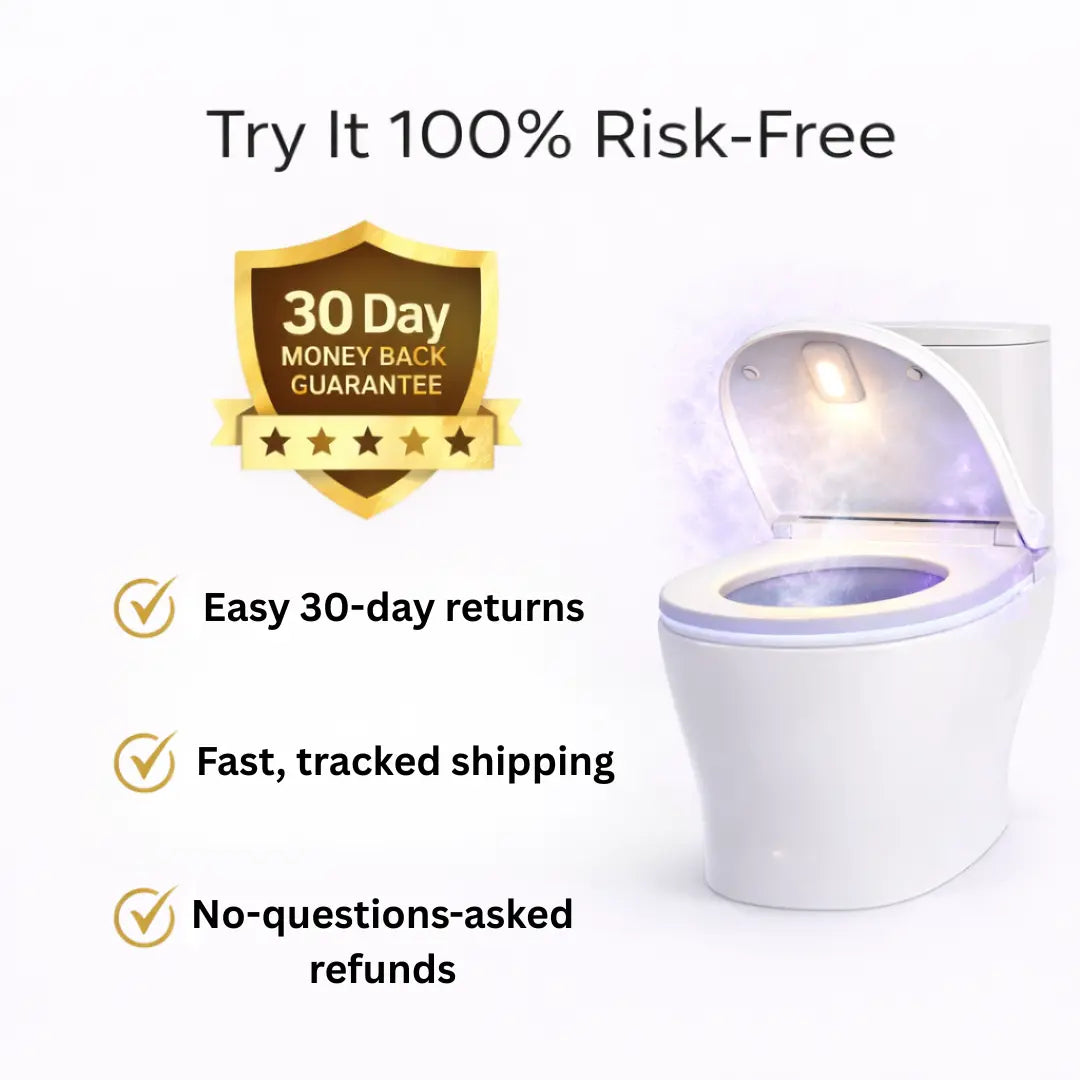 Wellivea's self Cleaning UV Toilet Sanitizer & Night Light