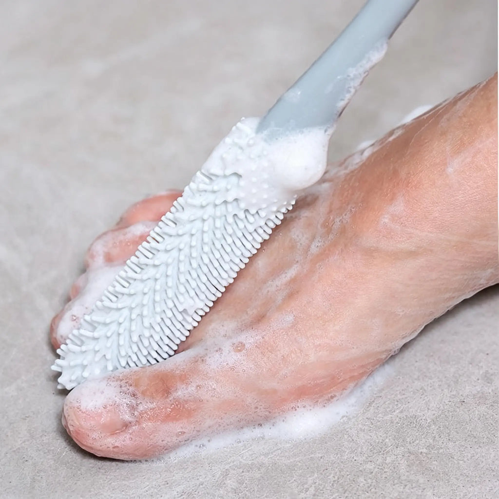 Long-Handle Silicone Soft Pedicure Tool