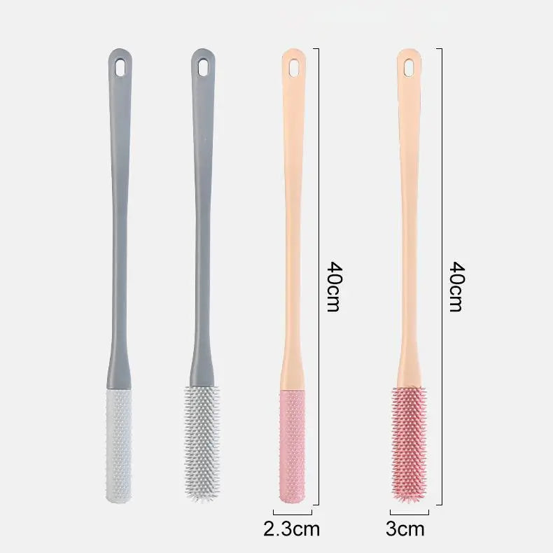 Long-Handle Silicone Soft Pedicure Tool