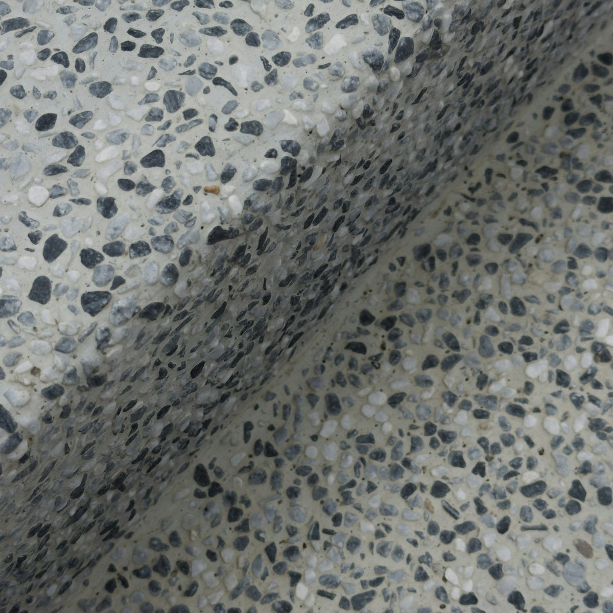 Close-up van een terrazzo oppervlak