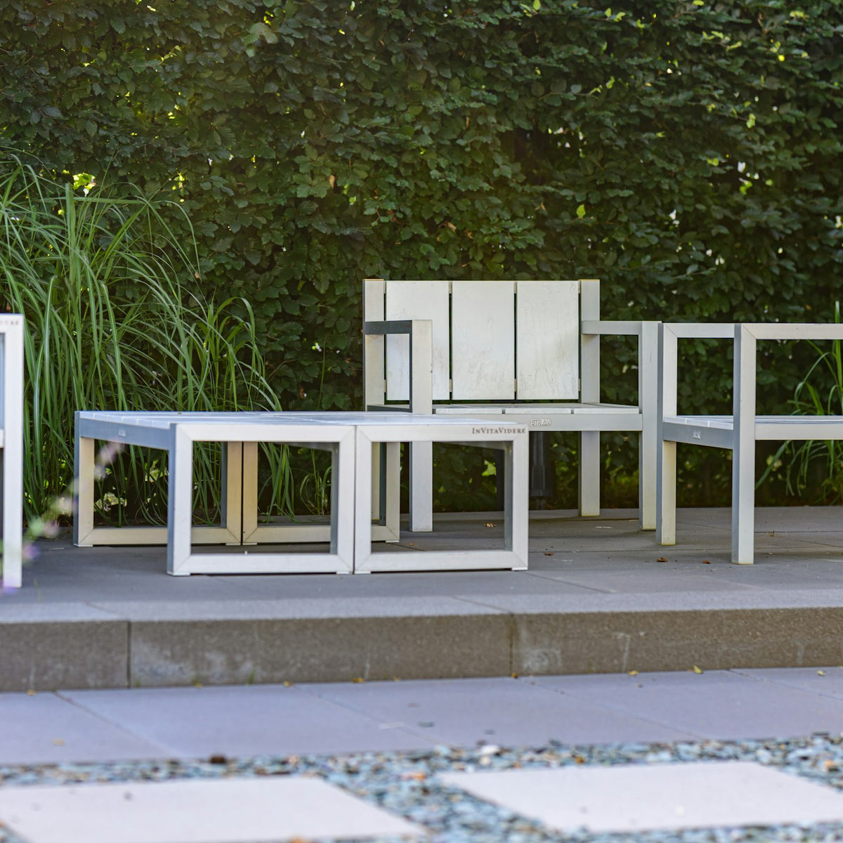 Sfeerfoto: terras met keramische tegels